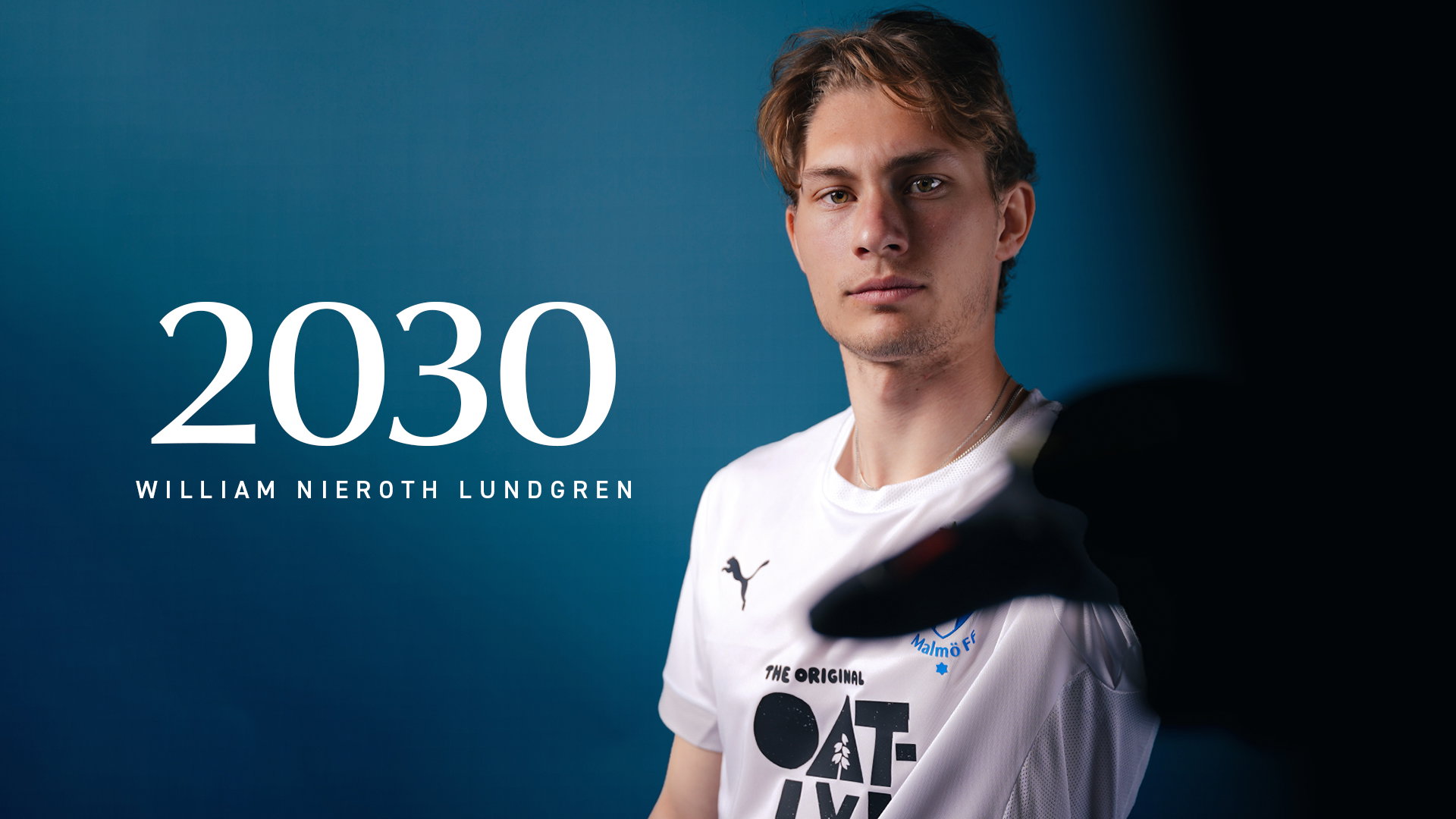 Malmö FF förlänger med William Nieroth Lundgren